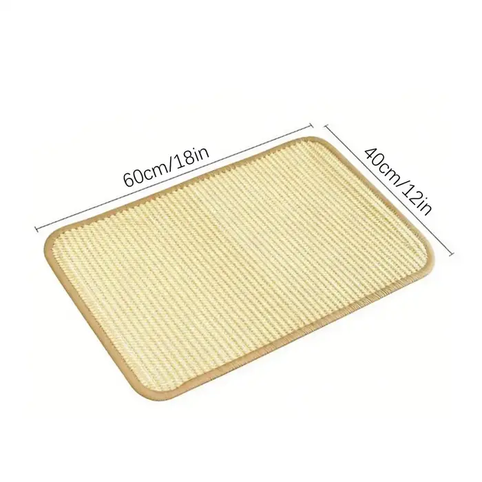 Tapis à gratter pour lapins, tapis de forage intérieur 15,7x23,6 po, planche à gratter pour cage, po