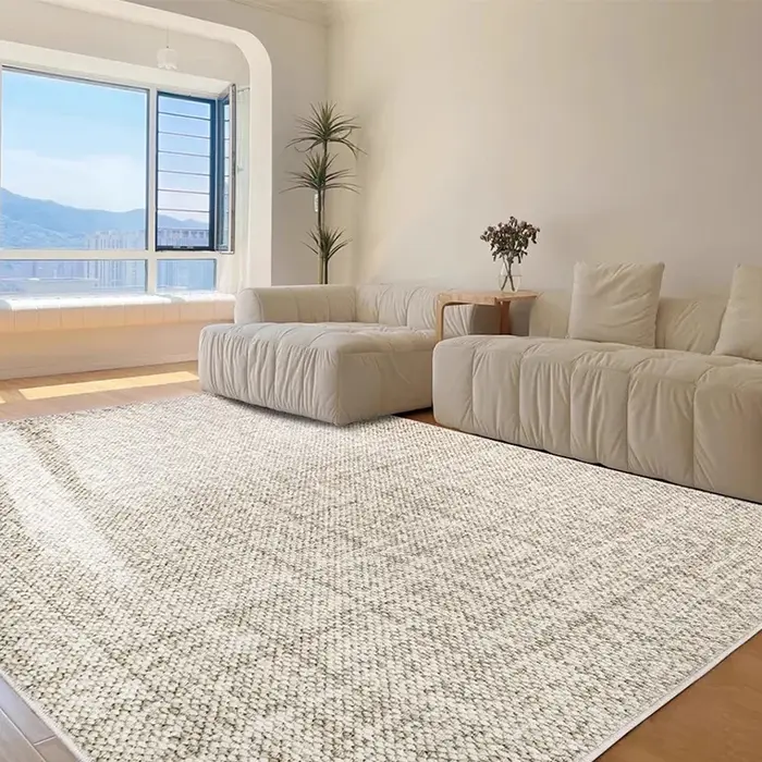 Tapis en laine de Nouvelle-Zélande importé pour salon