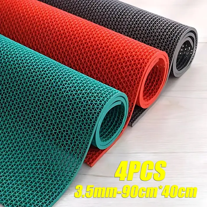 Tapis de sol antidérapants en plastique Pvc