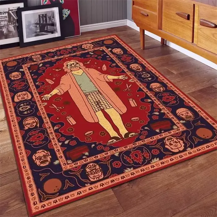 Lebowski tapis mec tapis célèbre tapis du milieu du siècle tapis populaire tapis Salon décoration ta