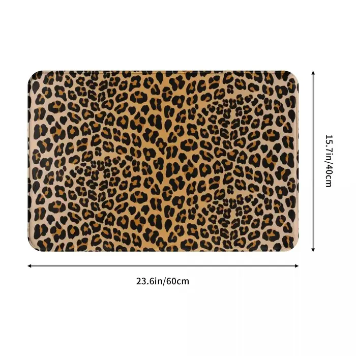 Polymère de tapis Lea imprimé léopard
