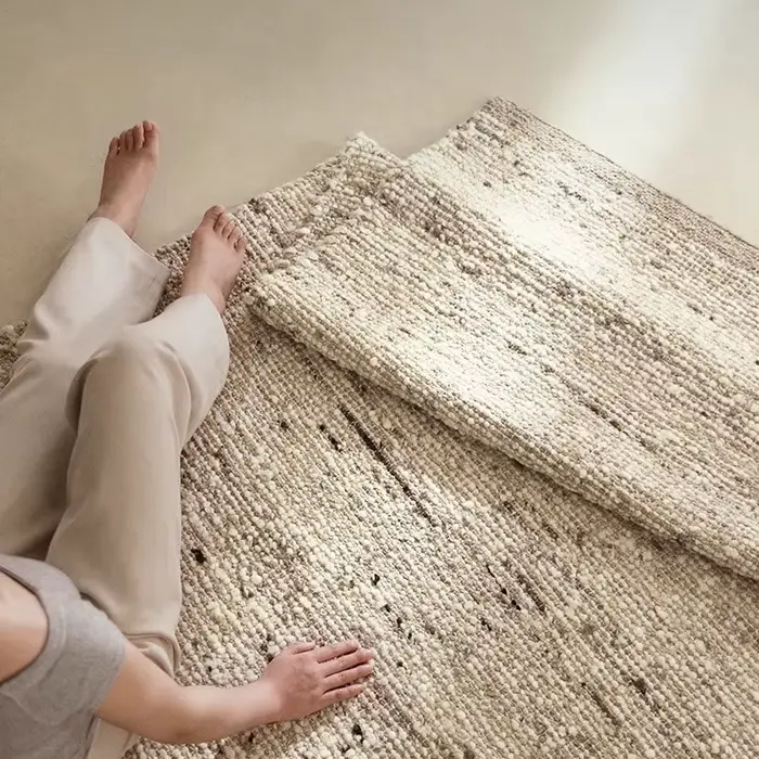 Tapis en laine tissé à la main pour salon