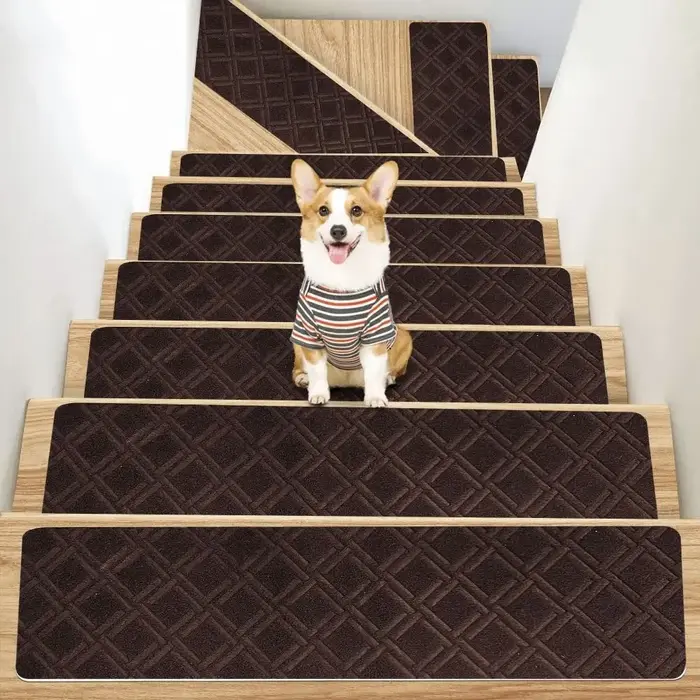 Tapis d'escalier auto-adhésif 76x20cm