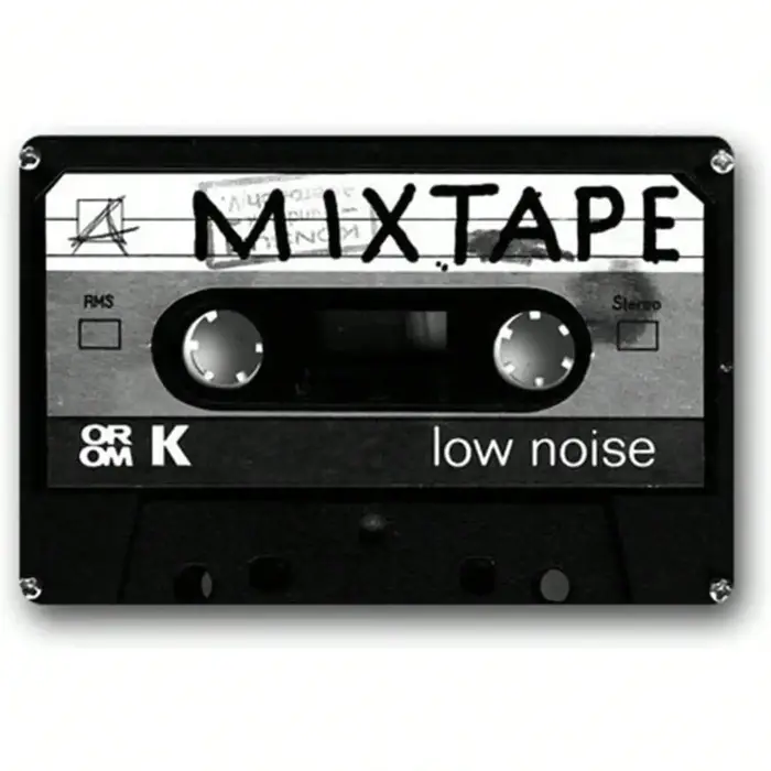 Mixtape Cassette rétro Vintage tapis tapis amoureux de la musique pendaison de crémaillère cadeau dé