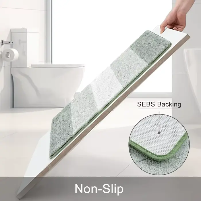 Tapis de Luxe Antidérapant Ultra Absorbant l'Eau