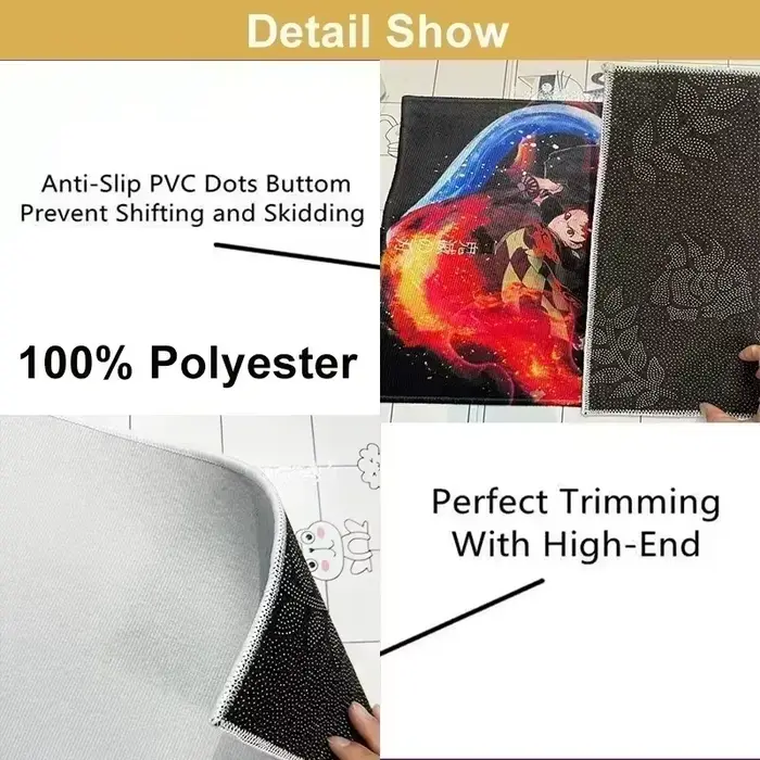 Tapis rectangulaire long décoratif, adapté aux espaces domestiques et commerciaux, y compris les salons, les tapis de canapé, les chambres à coucher
