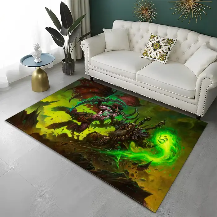 Tapis de jeu World of Warcraft Gamer HD Lea pour la maison