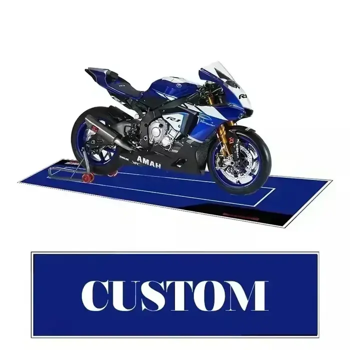 Tapis personnalisé pour la maison, tapis personnalisé pour moto, les matériaux peuvent être libremen