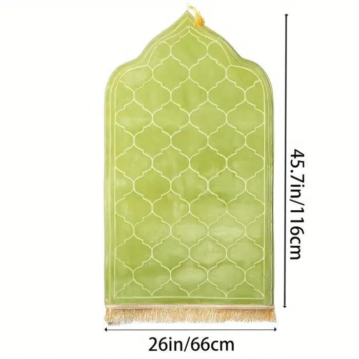 Tapis de prière doux éponge épaisse facile à transporter
