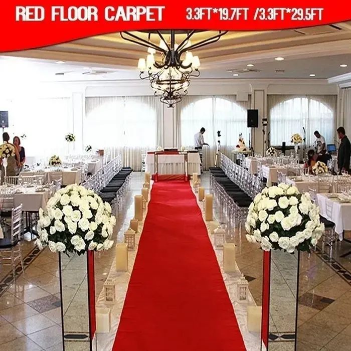 Tapis de mariage exquis