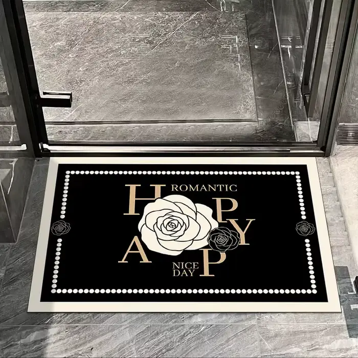 VIKAMA Tapis de sol pour porte de salle de bain