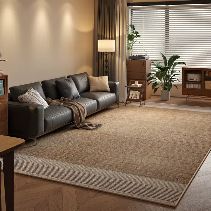 Tapis de grande surface pour salon