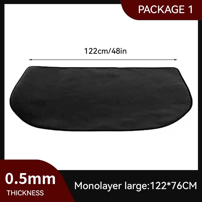 Tapis de Protection de foyer ignifuge