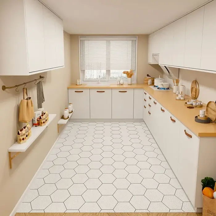 Tapis de sol de cuisine en vinyle