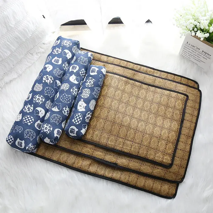 Tapis rafraîchissant naturel pour chat