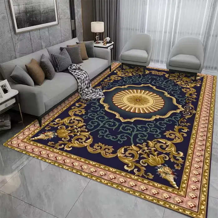 Tapis Vintage pour salon et chambre à coucher, canapé, tapis de Table basse, Style ethnique bohème, 