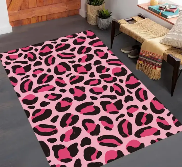 Tapis d'extérieur avec motifs imprimés