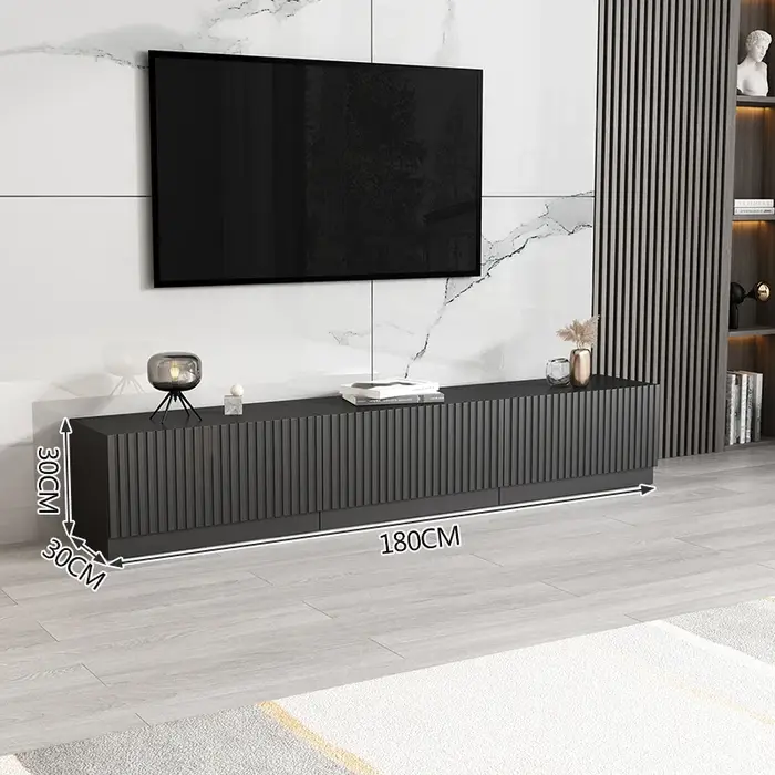 Glamour élégant meuble Tv moderne esthétique salon sol meuble Tv minimaliste avec tiroirs Mueble Sal