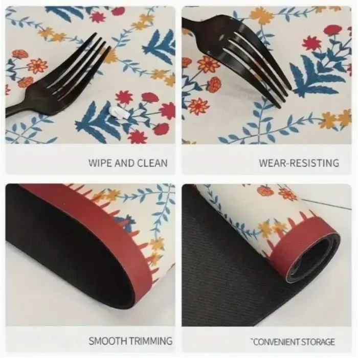 Tapis de séchage de cuisine en marbre