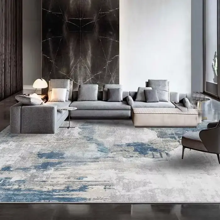 Tapis de sol lavable pour décoration de salon
