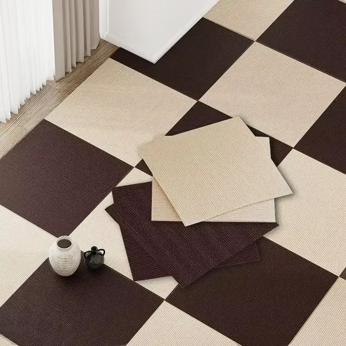 Tapis carré d'épissure pour chambre à coucher