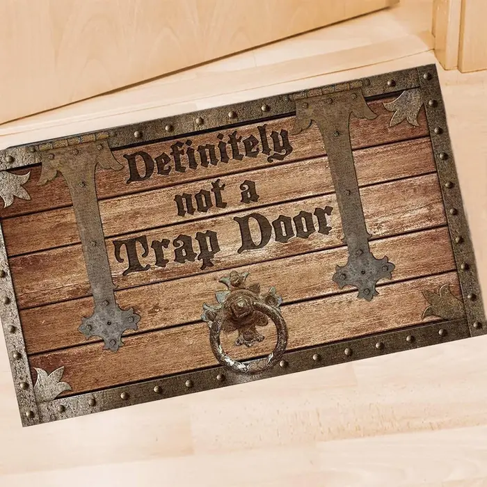 Tapis de bienvenue amusant pour les fans de D&D