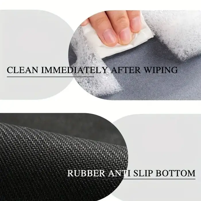 40*60 cm 1pc salle de bain antidérapant tapis de sol super absorbante rapidement secs et doux