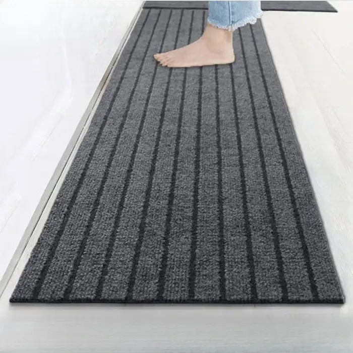 Tapis de sol de cuisine style coréen, paillasson d'entrée résistant à la saleté, antidérapant, absorbant, couverture de porte, tapis de festival pour sol