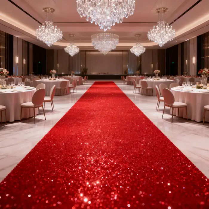 Tapis rouge, adapté à diverses Occasions