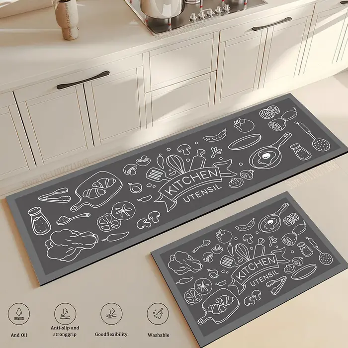 Tapis de sol épais de cuisine
