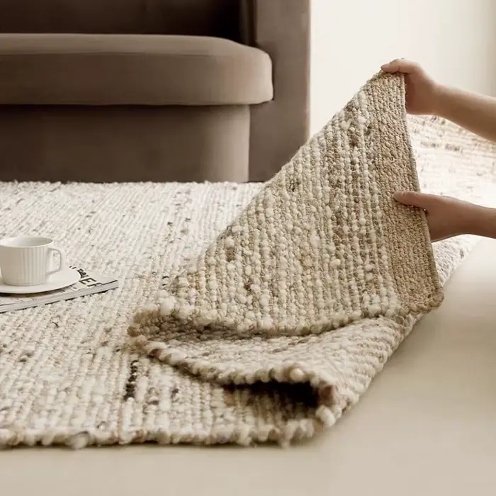 Tapis en laine tissé à la main pour salon
