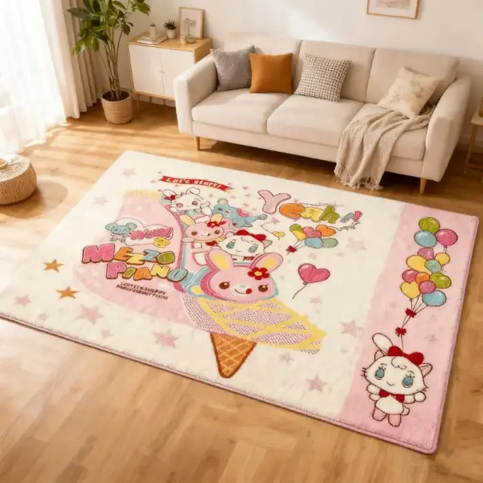 Tapis de chevet de dessin animé japonais Mp