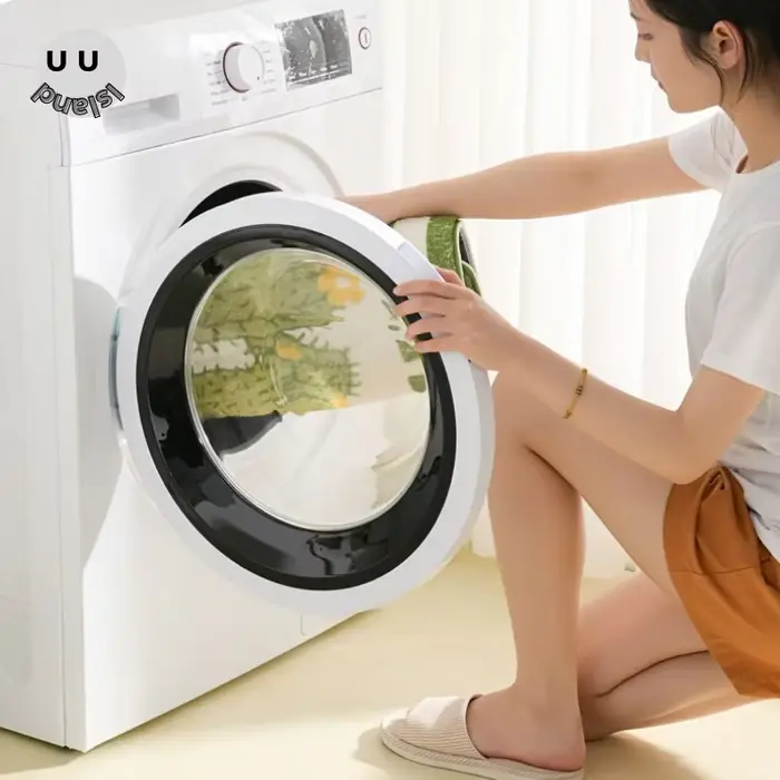 Tapis de jeu rond poilu pour enfants