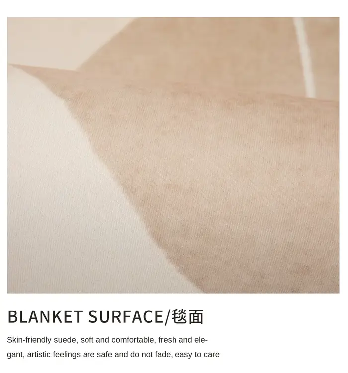 Tapis irréguliers d'art créatif pour chambre à coucher