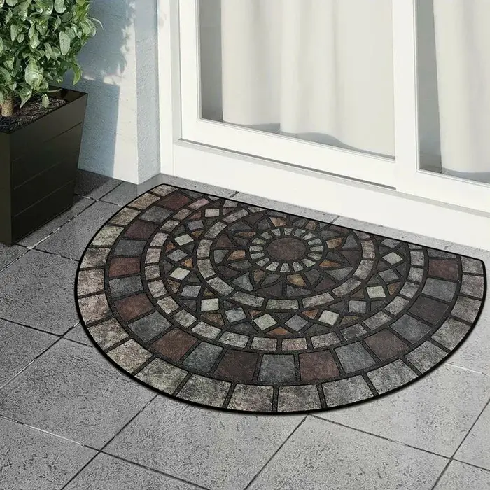 Paillasson d'entrée décorations De jardin tapis d'entrée De porte tapis De sol De maison tapis Semi-