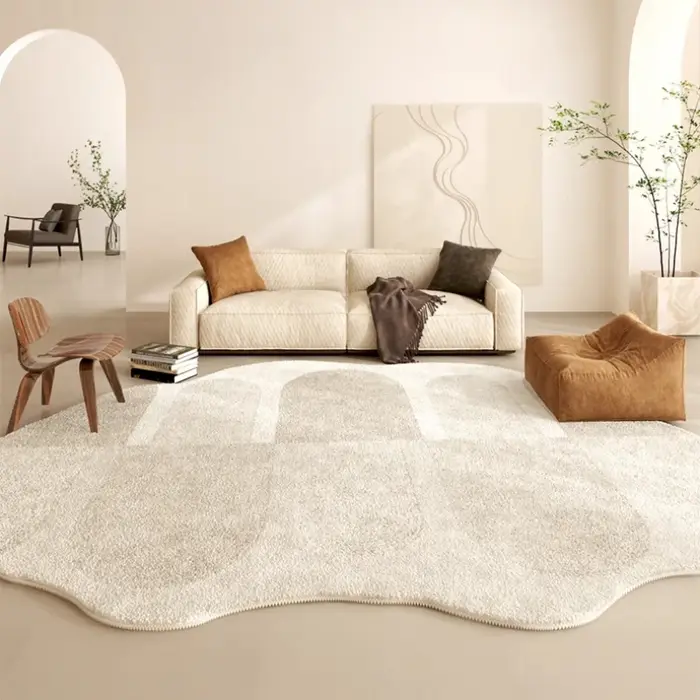 Tapis de Style crème française pour salon