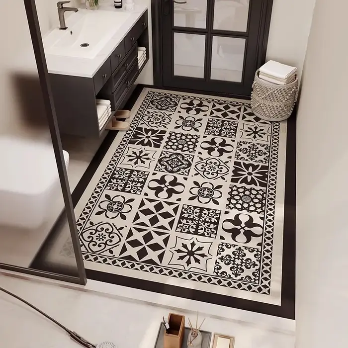 VIKAMA – tapis de bain de Style ethnique bohème