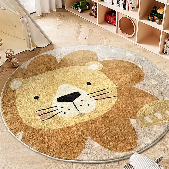 Tapis à motif de Lion pour salon