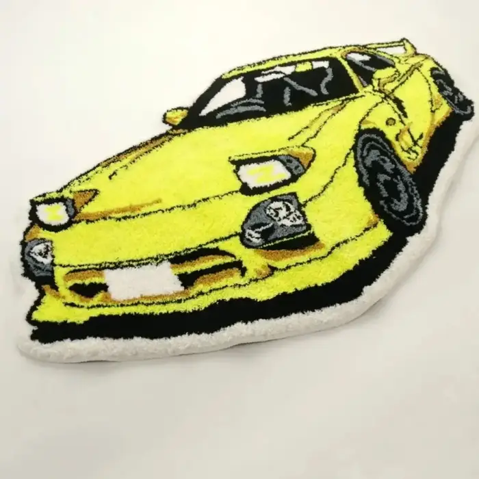 VIKAMA – tapis de voiture blanc froid, technologie d'impression numérique, décoration de maison Simp