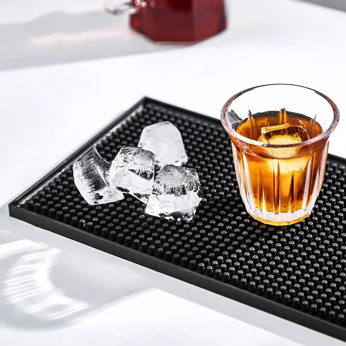 Tapis de Bar en caoutchouc pour café