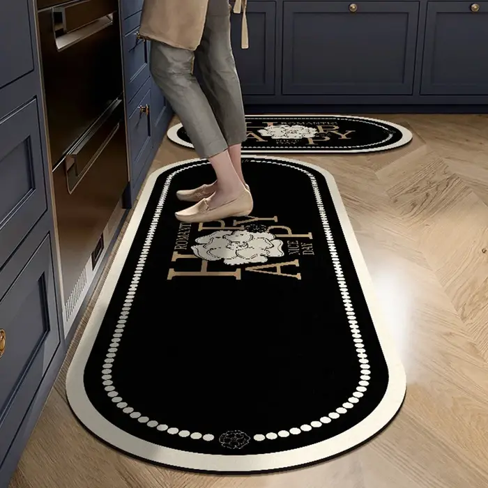 VIKAMA – tapis de cuisine Long en velours cristal