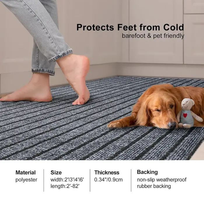 Tapis antidérapant lavable