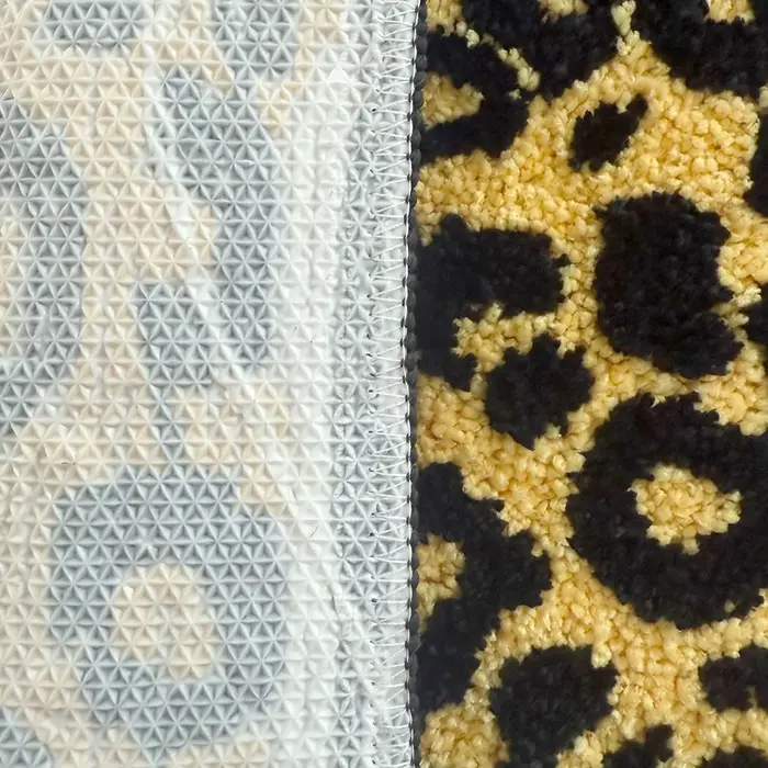 Tapis de sol touffeté Léopard Funky