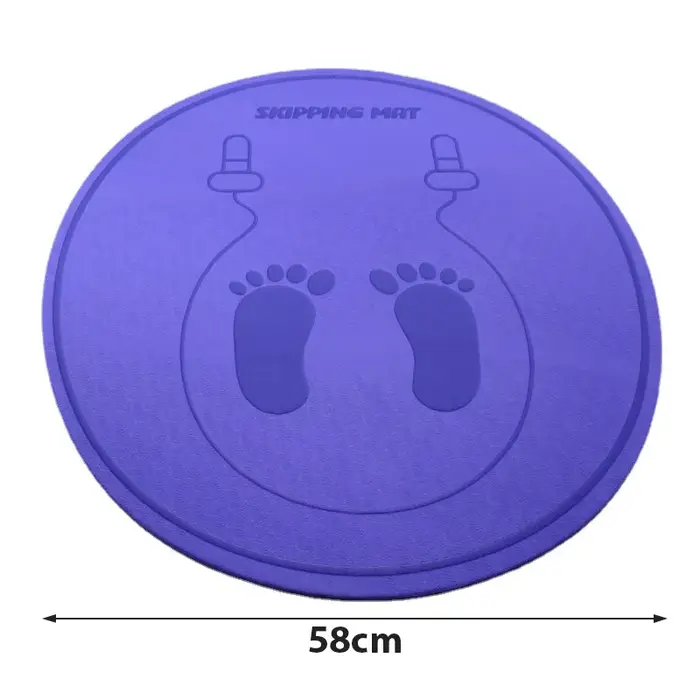 Tapis de corde à sauter absorbant les chocs et isolation phonique