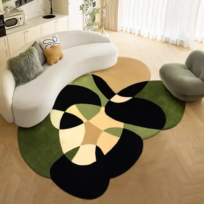 Tapis de luxe léger pour salon