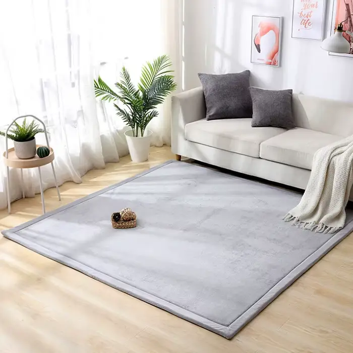 Tapis hypothécaire ami en Polaire Épais pour Chambre à Coucher, Grand Matelas de Maison, Salon