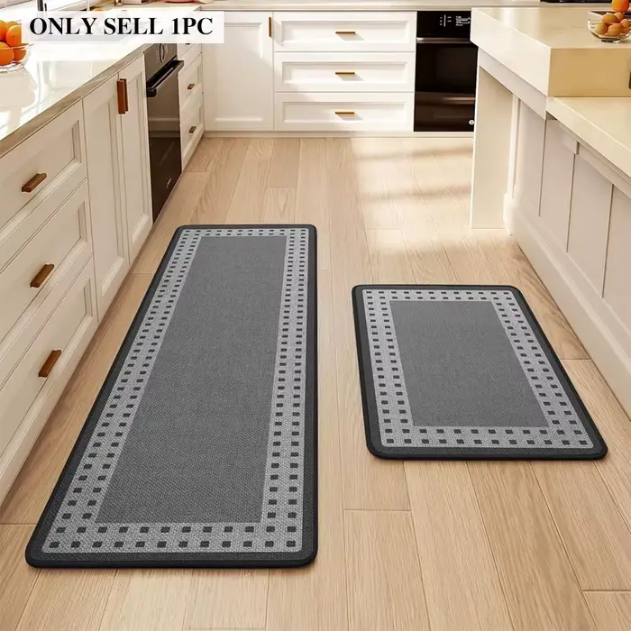 Tapis de sol pour cuisine, résistant aux taches, antidérapant, résistant à l'usure, tapis rayé, tapi