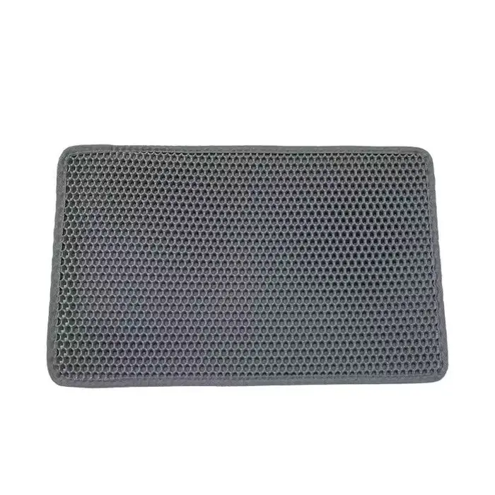 Tapis de litière pour chat avec cadeau, Double couche, imperméable, pour boîte à litière pour animau