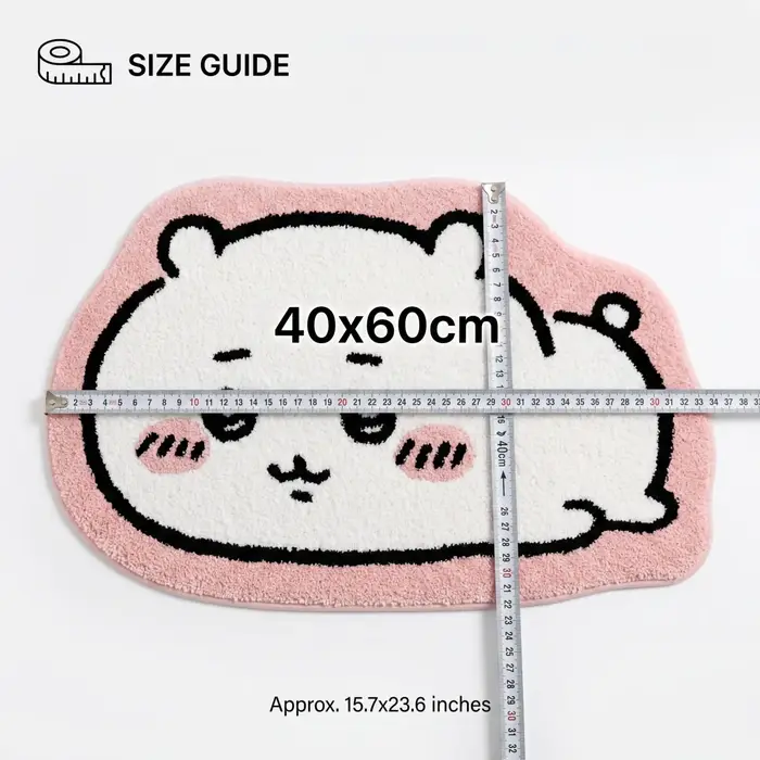 Tapis en peluche Chiikawa Usagi Hachiware