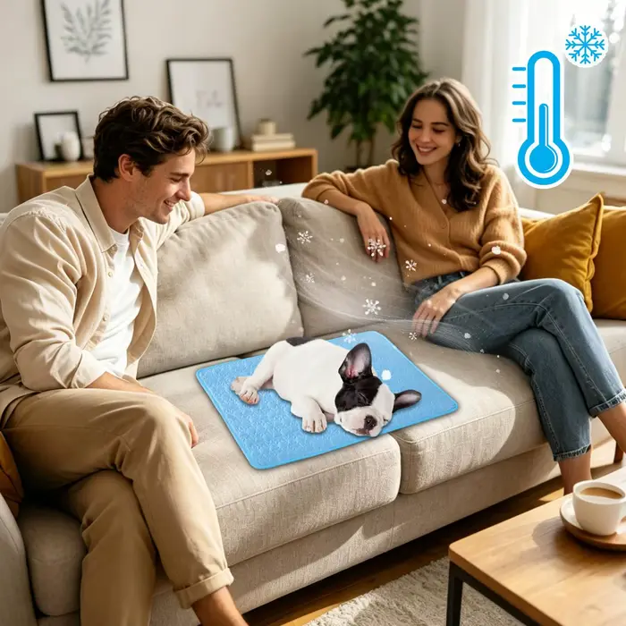 Tapis rafraîchissant pour chien